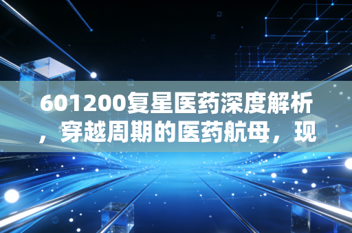 601200复星医药深度解析，穿越周期的医药航母，现在到了击球区吗？