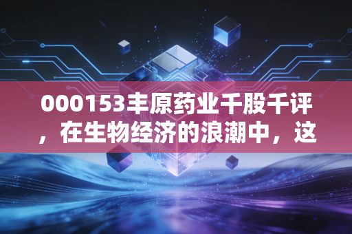 000153丰原药业千股千评，在生物经济的浪潮中，这只老牌劲旅能否迎来第二春？