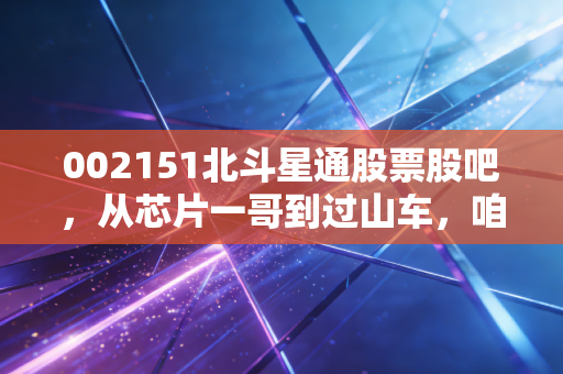 002151北斗星通股票股吧,从芯片一哥到过山车,咱们聊聊背后的逻辑与坚守