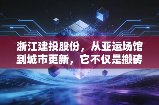 浙江建投股份,从亚运场馆到城市更新,它不仅是搬砖那么简单