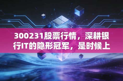 300231股票行情,深耕银行IT的隐形冠军,是时候上车了吗?