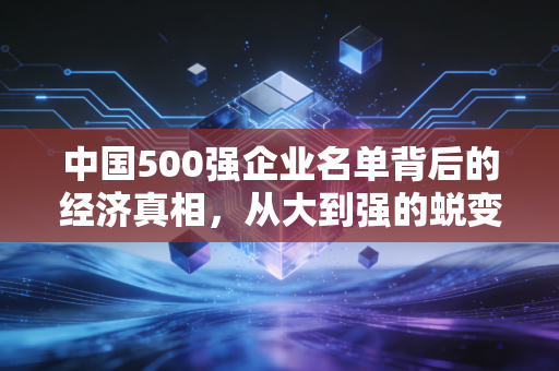 中国500强企业名单背后的经济真相,从大到强的蜕变之路