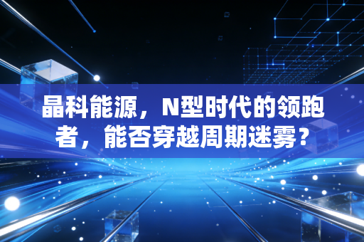 晶科能源，N型时代的领跑者，能否穿越周期迷雾？