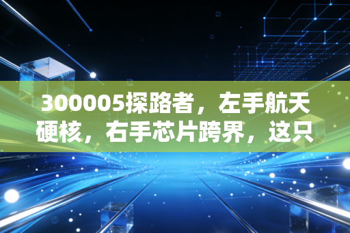 300005探路者，左手航天硬核，右手芯片跨界，这只户外老将能否穿越牛熊周期？