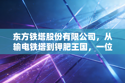 东方铁塔股份有限公司，从输电铁塔到钾肥王国，一位跨界实业家的坚守与突围