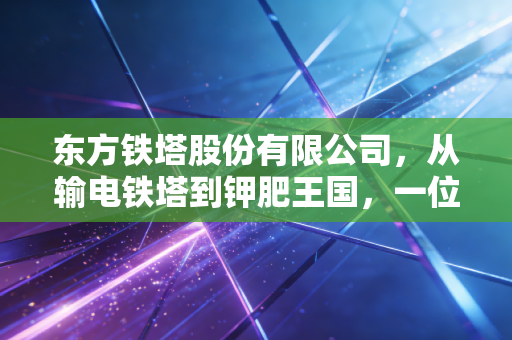 东方铁塔股份有限公司，从输电铁塔到钾肥王国，一位跨界实业家的坚守与突围