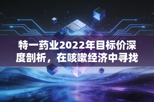 特一药业2022年目标价深度剖析,在咳嗽经济中寻找被低估的现金奶牛