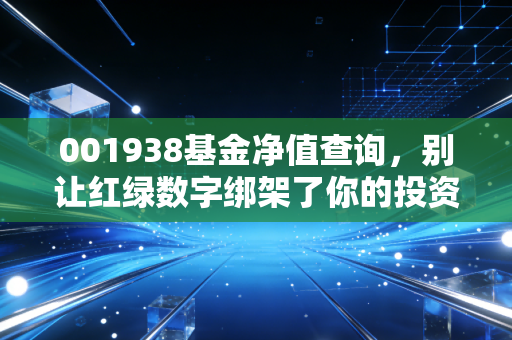 001938基金净值查询,别让红绿数字绑架了你的投资生活