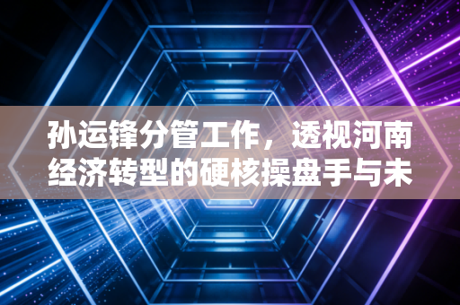 孙运锋分管工作,透视河南经济转型的硬核操盘手与未来机遇