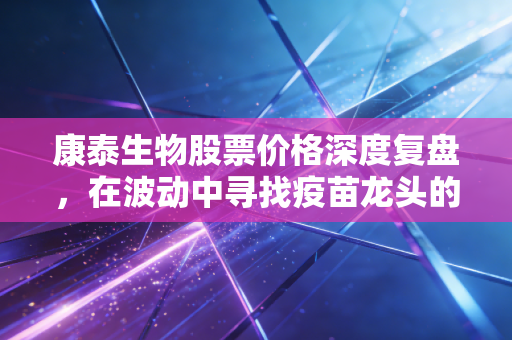 康泰生物股票价格深度复盘，在波动中寻找疫苗龙头的估值锚与长期底气