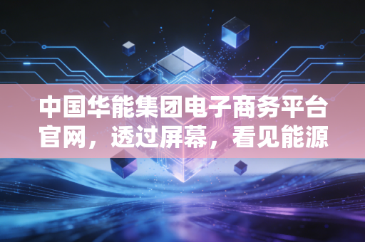 中国华能集团电子商务平台官网，透过屏幕，看见能源巨头的数字化脉搏