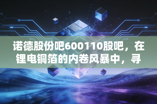 诺德股份吧600110股吧，在锂电铜箔的内卷风暴中，寻找穿越周期的确定性