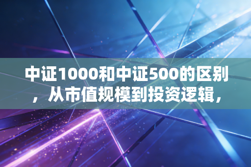 中证1000和中证500的区别，从市值规模到投资逻辑，深度解析A股的腰部与腿部力量