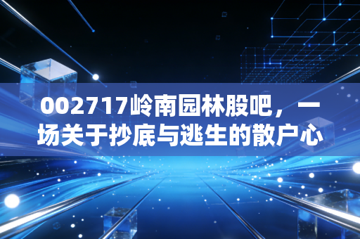 002717岭南园林股吧,一场关于抄底与逃生的散户心理实录,我的深度观察与思考