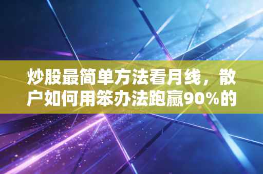 炒股最简单方法看月线，散户如何用笨办法跑赢90%的人