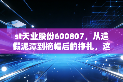 st天业股份600807，从造假泥潭到摘帽后的挣扎，这只股票到底能不能信？