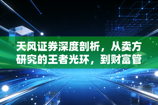天风证券深度剖析，从卖方研究的王者光环，到财富管理转型的阵痛与希望