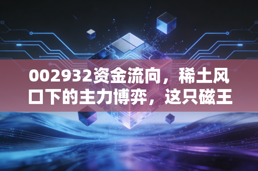 002932资金流向，稀土风口下的主力博弈，这只磁王还能追吗？