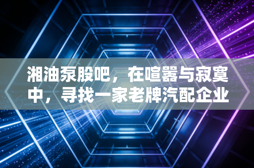 湘油泵股吧,在喧嚣与寂寞中,寻找一家老牌汽配企业的第二春