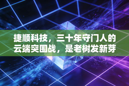 捷顺科技,三十年守门人的云端突围战,是老树发新芽还是存量博弈?