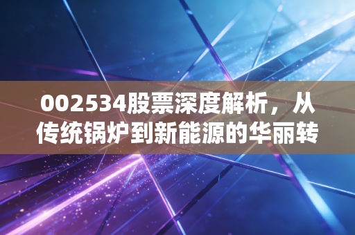 002534股票深度解析，从传统锅炉到新能源的华丽转身，这只隐形冠军还能不能打？