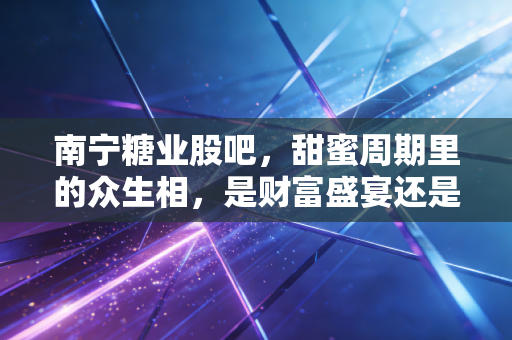 南宁糖业股吧,甜蜜周期里的众生相,是财富盛宴还是韭菜收割机?
