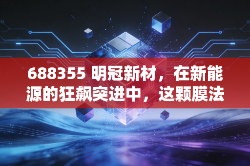 688355 明冠新材,在新能源的狂飙突进中,这颗膜法的种子还能长多高?