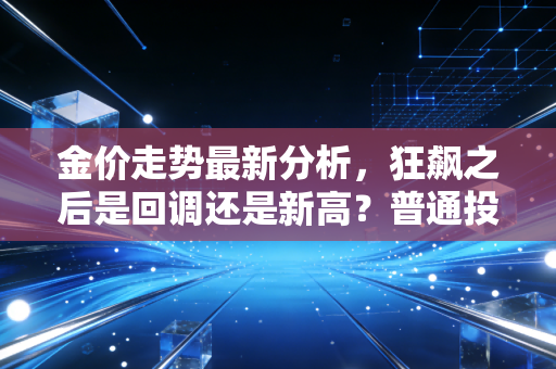金价走势最新分析,狂飙之后是回调还是新高?普通投资者该如何在乱世中守住钱袋子
