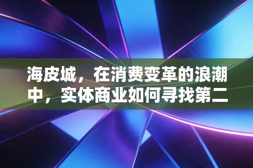 海皮城,在消费变革的浪潮中,实体商业如何寻找第二春?