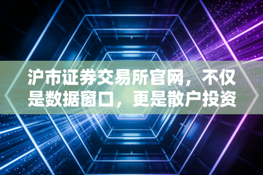 沪市证券交易所官网,不仅是数据窗口,更是散户投资的藏宝图与避雷针