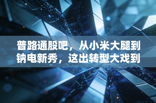 普路通股吧,从小米大腿到钠电新秀,这出转型大戏到底能不能成?