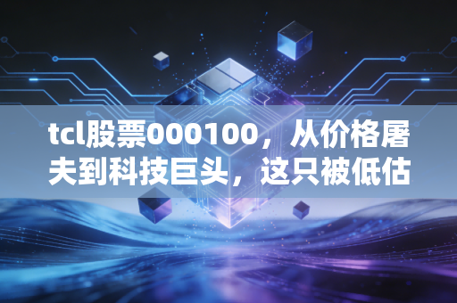 tcl股票000100,从价格屠夫到科技巨头,这只被低估的周期股值得重仓吗?
