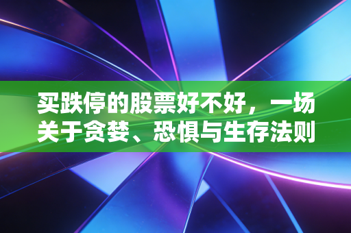 买跌停的股票好不好，一场关于贪婪、恐惧与生存法则的深度博弈