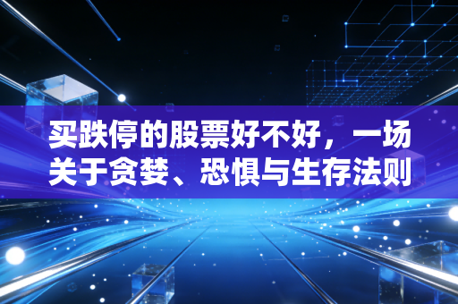 买跌停的股票好不好，一场关于贪婪、恐惧与生存法则的深度博弈