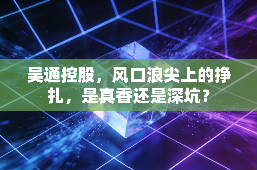 吴通控股,风口浪尖上的挣扎,是真香还是深坑?