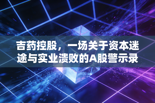 吉药控股,一场关于资本迷途与实业溃败的A股警示录