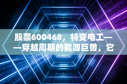 股票600468，特变电工——穿越周期的能源巨兽，它是你投资组合中的定海神针吗？