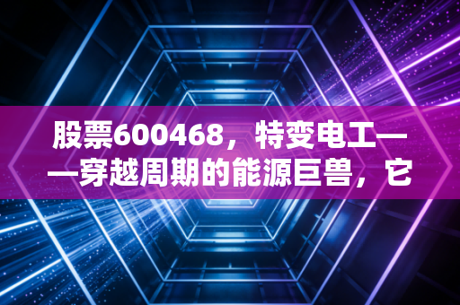 股票600468，特变电工——穿越周期的能源巨兽，它是你投资组合中的定海神针吗？