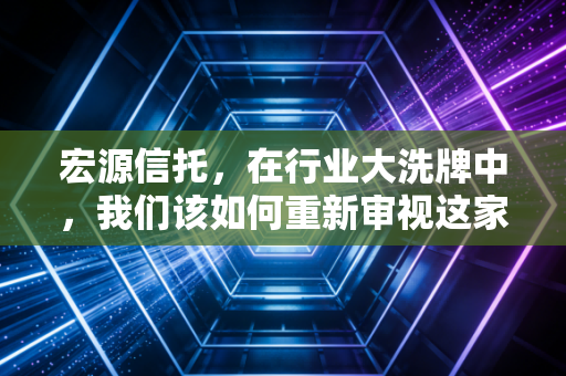 宏源信托，在行业大洗牌中，我们该如何重新审视这家老牌劲旅？