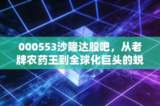 000553沙隆达股吧，从老牌农药王到全球化巨头的蜕变，股民们还好吗？
