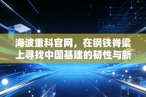 海波重科官网，在钢铁脊梁上寻找中国基建的韧性与新常态