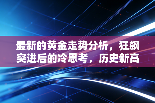 最新的黄金走势分析,狂飙突进后的冷思考,历史新高下我们还能上车吗?