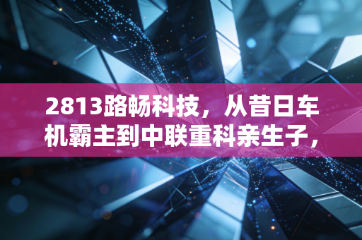 2813路畅科技，从昔日车机霸主到中联重科亲生子，这只股票还有多少想象力？