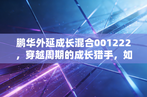 鹏华外延成长混合001222,穿越周期的成长猎手,如何在波动中寻找超额收益的密码?