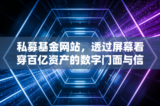 私募基金网站,透过屏幕看穿百亿资产的数字门面与信任博弈