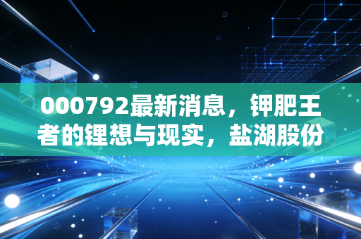 000792最新消息，钾肥王者的锂想与现实，盐湖股份还能重回巅峰吗？