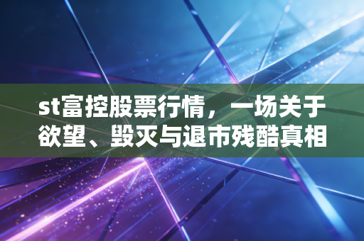 st富控股票行情,一场关于欲望、毁灭与退市残酷真相的深度复盘
