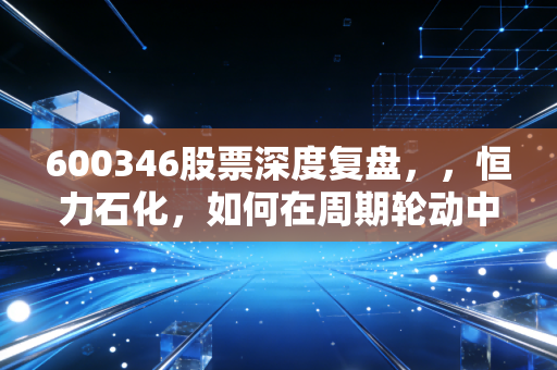 600346股票深度复盘，，恒力石化，如何在周期轮动中做那个最稳的吃饭人？