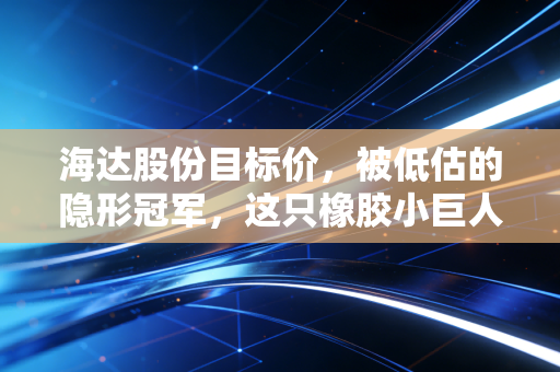 海达股份目标价,被低估的隐形冠军,这只橡胶小巨人的估值重塑之路