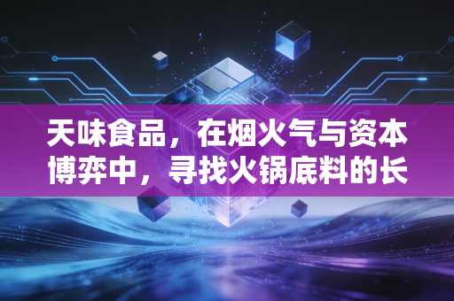 天味食品,在烟火气与资本博弈中,寻找火锅底料的长期主义答案